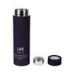 Picture of Double Wall Vacuum Insulated Stainless Steel Life Flask BPA Free Thermos Travel Water Bottle Sipper 500 ml Bottle Keeps Cold and Hot