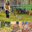 Picture of Garden Rake Leaf Rake Garden Rake with Telescopic Handle