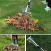 Picture of Garden Rake Leaf Rake Garden Rake with Telescopic Handle