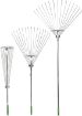 Picture of Garden Rake Leaf Rake Garden Rake with Telescopic Handle