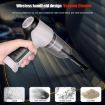 Picture of Portable Vacuum Cleaner with Multi-nozzles CAR VACUUM CLEANER Handheld Vacuum Cleaner Cordless Portable Mini Car Vacuum Powerful Car Vacuum Cleaner