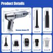 Picture of Portable Vacuum Cleaner with Multi-nozzles CAR VACUUM CLEANER Handheld Vacuum Cleaner Cordless Portable Mini Car Vacuum Powerful Car Vacuum Cleaner