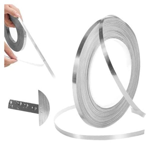 Picture of Silver Tape for Tile 0.5 CM*50M Gap Sealing Tape Strip Self-Adhesive Decoration Tape for Floor Tiles and Wall Decor Tape