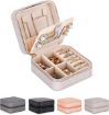 Picture of Jewellery Organiser PU Leather with Mirror MINI JEWELLERY BOX WITH MIRROR Travel Jewellery Box Organiser