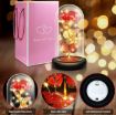 Picture of Rose Flower Glass Rose   Artificial Flower Light   Flower Light