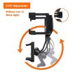 Picture of Flexible Mobile Phone Holder Full Rotation Anti-Vibration Pads Stand Adjustable Mount Universal Long Arm Windshield Smartphones Clamp 360° Degree Rotational