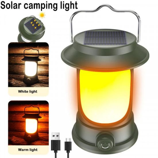 Picture of PORTABLE RECHARGEABLE SOLAR LANTERN LIGHT LY-17