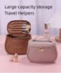 Picture of Makeup Bag Portable Cosmetic Bag  Large Capacity Travel Makeup Organizer
