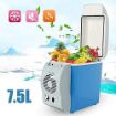 Picture of Mini Car Refrigerator 7.5l 12v Portable Electric Fridge Heater Freezer Mini Refrigerator Portable Freezer Cooler Warmer Fridge for Auto Car Travel Fridge