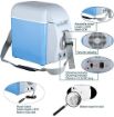 Picture of Mini Car Refrigerator 7.5l 12v Portable Electric Fridge Heater Freezer Mini Refrigerator Portable Freezer Cooler Warmer Fridge for Auto Car Travel Fridge