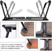 Picture of Smart Multi-Purpose Laptop Table  Multi-Purpose Foldable Laptop Table Small Study Tables Wooden Foldable Bed Table