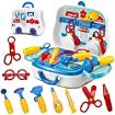 Picture of Doctor Kit Briefcase  Play Set  c Doctor Play Sets compact medical accessories pretend play kids boy game boys doctor set doctor Plastic Playset Kit