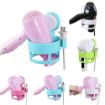 Picture of Hair dryer HolderBest Product for Hair Dryer Wall Mounted Air Suction Cup Holder Tool for Man and Woman Storage Hair Dryer Tool in This Tool Hair Dryer Holder Rack with Vacuum Suction