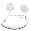 Picture of Portable Neck Fan Hand Free Personal Fan Wearable Portable Neckband Mini Fan Neckband Fan USB Charging Hand Free Portable Hanging Cooling Fan  Personal USB 360 ° Bendable Head/Low Noise Mini Fan