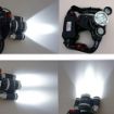Picture of head lamp Rechargeable Torch Flashlight Long Distance Beam Range, Aircraft Aluminum Body with Ultra Bright LED Light