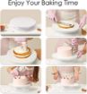 Picture of Cake Decorating Rotating Cake Turntable Revolving Cake Stand Sugarcraft Revolving Cake Decorating Stand   New Cake Turntable Revolving Cake Decorating Stand