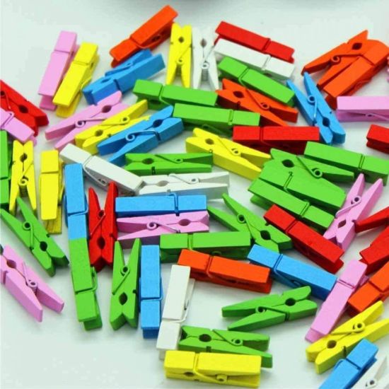 Picture of 50 PC WOODEN CLIP