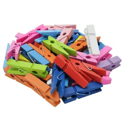 Picture of 50 PC WOODEN CLIP