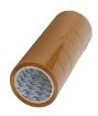 Picture of 2" inch tape 100 Meter  Brown Color Packing Tape Brown BOPP Tape Self Adhesive Brown Cello Tape
