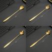 Picture of Golden Spoons Coffee Spoon  Flower Teaspoons