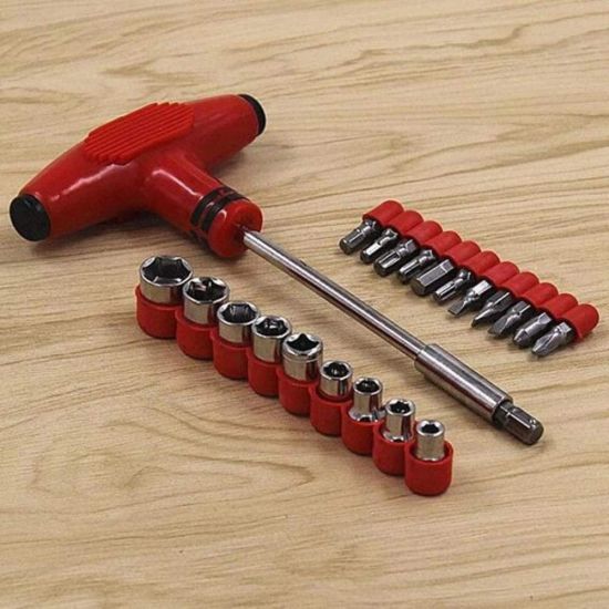 Picture of 24 PCS T SHAPE SCREWDIVER TOOL SET