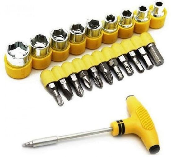 Picture of 24 PCS T SHAPE SCREWDIVER TOOL SET