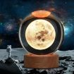 Picture of 3D Crystal Ball Night Lamp(MOON) (6 cm) Crystal Ball Night Lamp Night Lights Decorative Lamp