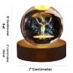 Picture of 3D Crystal Ball Night Lamp(6 cm) Crystal Ball Night Lamp Night Lights Decorative Lamp