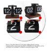 Picture of Wooden Retro Clock Flip Clock Wooden Clock Retro Vintage Analog Design Auto Flip Clock