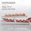 Picture of Egg Dispenser Rolling Egg Dispenser Egg Storage Space-Saving and Durable Egg Storage