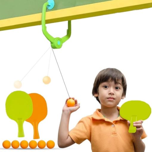 Picture of Hanging Table Tennis Ping Pong Ball Self Training Table Tennis Hanging Toys