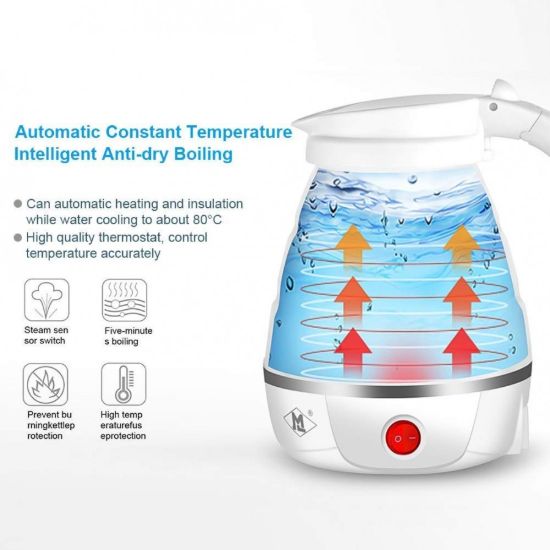 Picture of SILICON FOLDABLE TRAVEL KETTLE