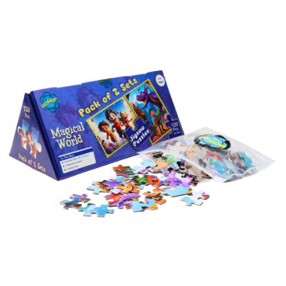 Picture of 2 PCS MAGICAL WORLD PUZZLE (120 PCS ICH)