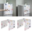 Picture of Fridge Cover for Top Double Door with 6 Utility Pockets Designer Prints Waterproof FRIDGE COVER FRIGE COVER PLASTIC COVER