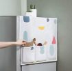 Picture of Fridge Cover for Top Double Door with 6 Utility Pockets Designer Prints Waterproof FRIDGE COVER FRIGE COVER PLASTIC COVER