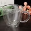 Picture of Double Wall Heart Shape Mug Coffee Tea Cup  Exclusive Double Wall Heart Shape Thermal Insulated