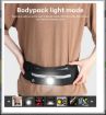 Picture of 3 in 1 Mini Flashlight Wrist Light Headlight Waist Bag Light Multifunctional Headlamp Outdoor Night Running Three In One Waist Pack Wrist Light Red Light Emergency Flashlight Strong Light Headlamp