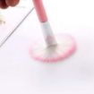 Picture of 5 Pcs/Pack Pink Mini Eyeshadow Foundation Eyebrow Lip Makeup Brush Fine Beauty  5 Pcs Essentials Face Brush Set  Eyeshadow Makeup Brush Set LIGHT PINK