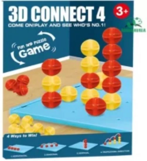 Picture of 3D CONNECT 4 IN 1 ROW
