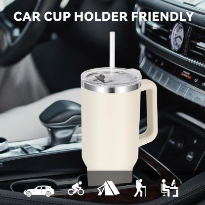 Picture of TUMBLER VACUUM SEALED CUP WITH HANDLE