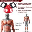 Picture of Multipurpose Strandpulling 5 in 1 Detachable Resistance Ropes for Chest Developing and Expanding