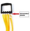 Picture of Multipurpose Strandpulling 5 in 1 Detachable Resistance Ropes for Chest Developing and Expanding