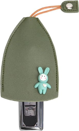 Picture of Leather Key Bag Cute Creative Pull Out Key Sleeve Power Cute Fruits PU Leather Key Bag