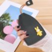 Picture of Leather Key Bag Cute Creative Pull Out Key Sleeve Power Cute Fruits PU Leather Key Bag