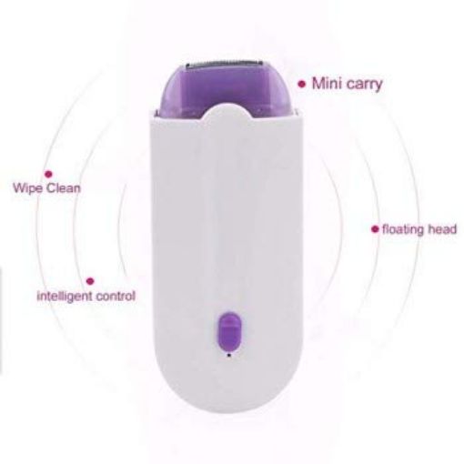 Picture of Yes Hair Remover With Adaptor Finishing Touch  Finishing Touch Rechargeable Instant Painless Facial Body Hair Remover Painless Rechargeable Finishing Touch All Body Facial