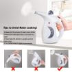 Picture of Garment Steamer 2 in 1 Plastic Electric Iron Portable Handheld Garment and Facial Steamer for Clothes Portable Fabric Steam Brush Face and Nose, Cold and Cough Steamer machine