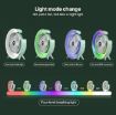 Picture of G Shape Fan Mini Fan Desk Fan with Colour Changing LED RGB Light