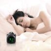 Picture of LCD digital Plastic projector Battery Operated Bedside Voice Projection Alarm Clock