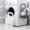 Picture of Laundry Basket Wall Mounted Bathroom Hanging Mesh Laundry Basket  Dirty clothes basket