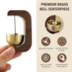 Picture of Magnetic Door Bell  Door Bell  Brass Door Chime Wooden Door Bell